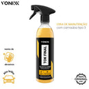 Cera Líquida de Carnaúba Vonixx Tok Final Spray 500ml – Alto Brilho e Proteção sem Esforço! - AutosXpress