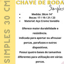 Chave de Roda Simples 30cm Rotta – Resistência e Praticidade para Troca de Pneus! - AutosXpress