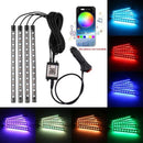 Fita LED Neon Automotivo RGB 7 Cores – Ilumine o Interior do Seu Carro com Estilo! - AutosXpress