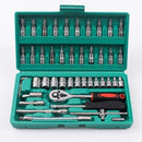 Jogo de Chave Catraca com Maleta – Kit Completo com 40 ou 46 Peças! - AutosXpress