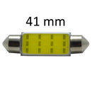 Kit 5 Lâmpadas Torpedo COB Silicone LED C5W 31mm 36mm 39mm 42mm Branco Frio 12V – Luz de Teto e Interior - AutosXpress
