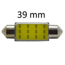 Kit 5 Lâmpadas Torpedo COB Silicone LED C5W 31mm 36mm 39mm 42mm Branco Frio 12V – Luz de Teto e Interior - AutosXpress