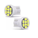 Kit com 10, 20 ou 50 Lâmpadas Pingo 8 LEDs T10 Tipo Xenon Super Branca W5W 12V - AutosXpress