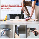 Kit Parafusadeira Doméstica Portátil – Leve, Recarregável e Completa! - AutosXpress