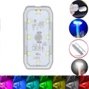 Luz Ambiente Automotiva LED para Interior do Carro – USB Recarregável com Sensor de Toque! - AutosXpress