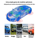 Sensor de Pressão Digital para 4 Pneus – Alarme de Segurança e Monitoramento em Tempo Real - AutosXpress