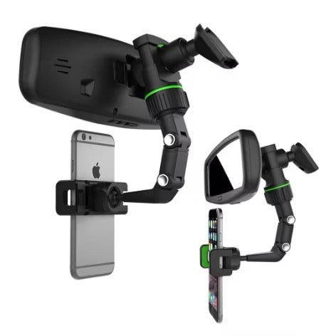 Suporte Multifuncional Carro Espelho Retrovisor GPS para celular automóvel - AutosXpress
