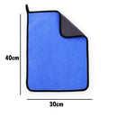 Toalha de Microfibra 30x40cm - Limpeza Automotiva e Multiuso, 2 Lados, Macia e Sem Arranhar - AutosXpress