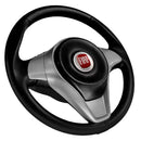 Volante Esportivo Fiat Original – Acabamento Premium em Couro Sintético com Detalhes - AutosXpress